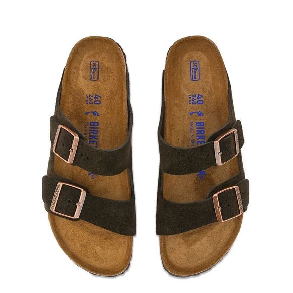 New BIRKENSTOCK ARIZONA SUEDE SANDAL Size Eu 42